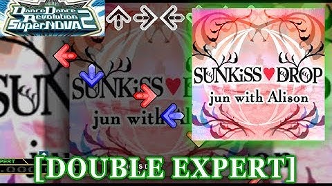 【DDR SN2】 SUNKiSS ♥ DROP ~Alison Side~ [DOUBLE EXPERT] 譜面確認＋クラップ
