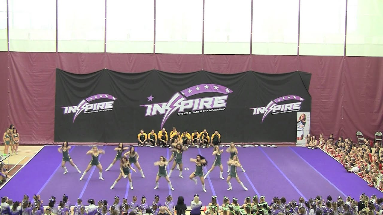 Edmonton Eskimo Cheer Team at Inspire Cheer 2013 YouTube