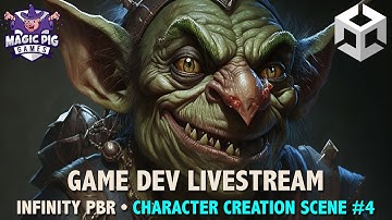🛡️ Unity RPG Game Dev LIVE • #86 • Character Creation Scene #4 with Game Modules
