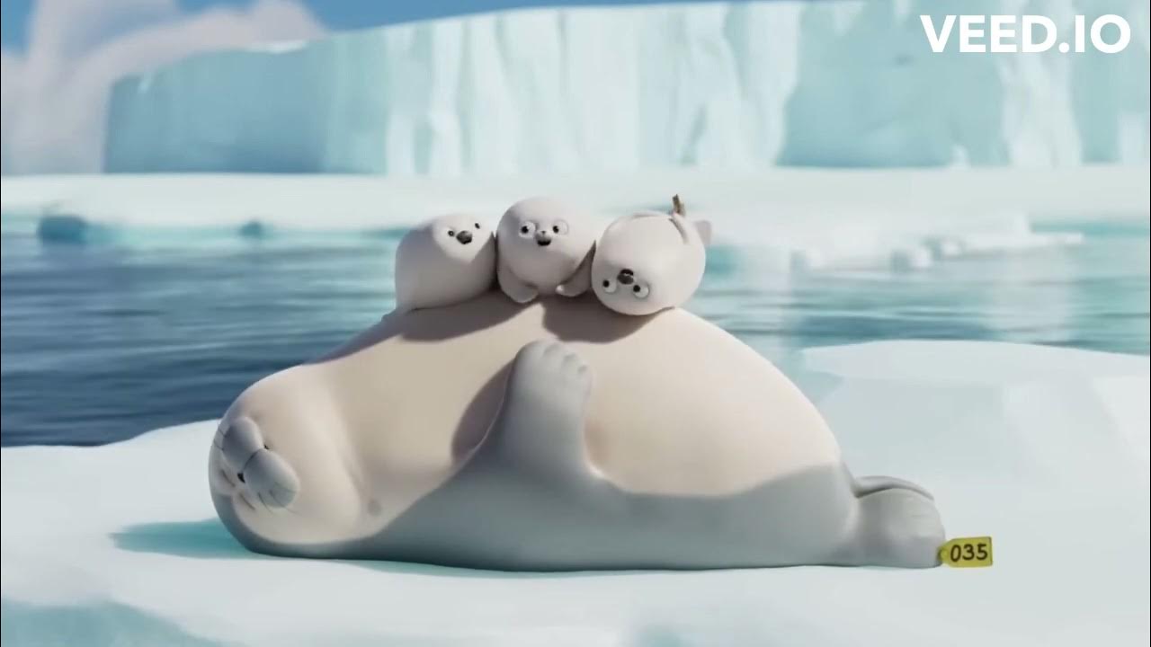 3 Cute Baby Seals Singing!! MADE BY SEALOOK OFFICIAL #shorts #Shorts