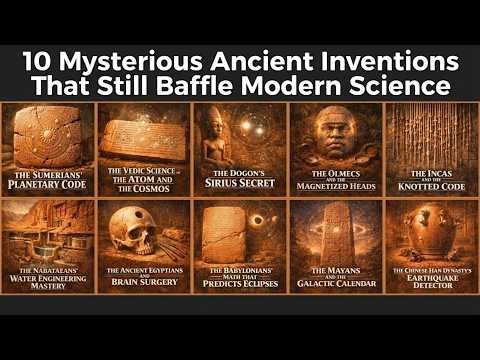 10 Mysterious Ancient Inventions That Still Baffle Modern Science - YouTube
