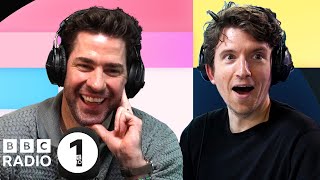 John Krasinski plays &#39;Imaginary Friends&#39; with Greg James