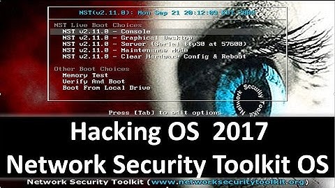 Installation  Network Security Toolkit  OS 2017 💻😃😄😃