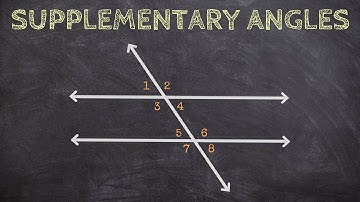 Determining Supplementary Angles from Parallel Lines and a Transversal