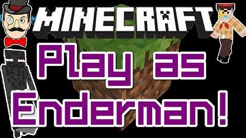 Minecraft Mods - PLAY AS ENDERMAN Mod ! You Are The Enderman - Amazing !