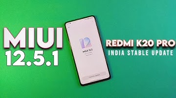 Official MIUI 12.5 Android 11 Update For Redmi K20 Pro | Voice Changer,L1 Certificate & more changes