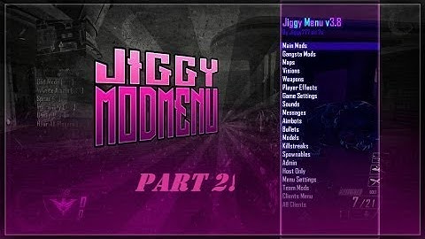 unlimited mini gun! black ops 2 jiggy mod menu part 2