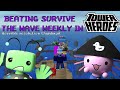 Beating the "Survive The Wave" weekly in Tower heroes