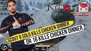 TeamIND Vs BTR | OR Scout 9 SOLO KILLS | OR 16 Kills Chicken Dinner | PMWL 2020 Highlights
