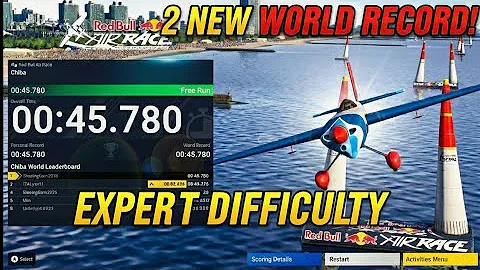 MSFS 2024 redbull air races world records on Expert
