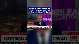 Reed Joins CNN's The Lead With Jake Tapper to Talk Trump's Sept. 2nd Boat Strike in the Caribbean