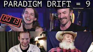 60 Second Theories. Paradigm Drift = 9 x (DemystifySci + 418)