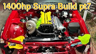 1400HP Supra Build Part 7 (Titanium Exhaust,Hypertune Intake)
