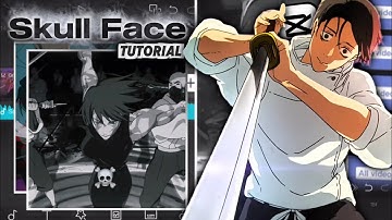 How To Edit “Skull Face” On Capcut | Skull Face Tutorial