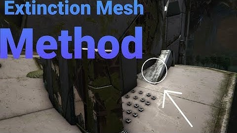 New Extinction Mesh Method | Ark survival evolved 2021 #shorts