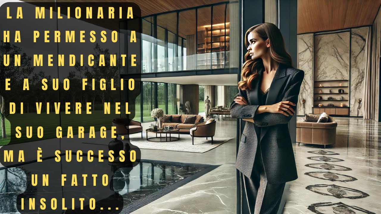 LA MILIONARIA HA PERMESSO A UN MENDICANTE E A SUO FIGLIO DI VIVERE NEL ...