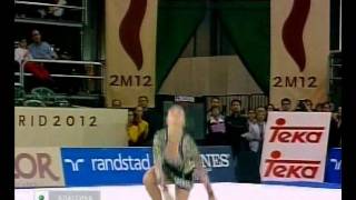 Alina Kabaeva Hoop Final Madrid World Championships 2001