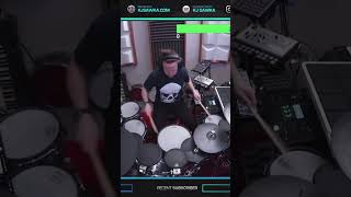 DNB Drumming Lil clip of Flashback #drums #roland #edm