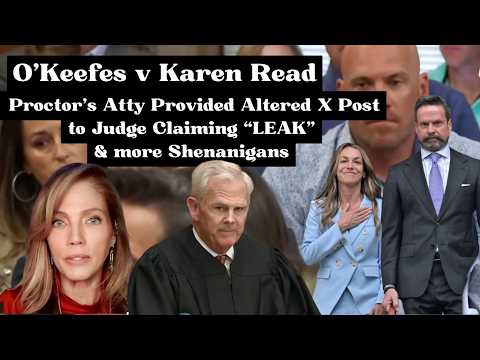PROCTOR's Attorney is Source of Altered X Post Prompting Emergency Hearing in O'Keefe v Read