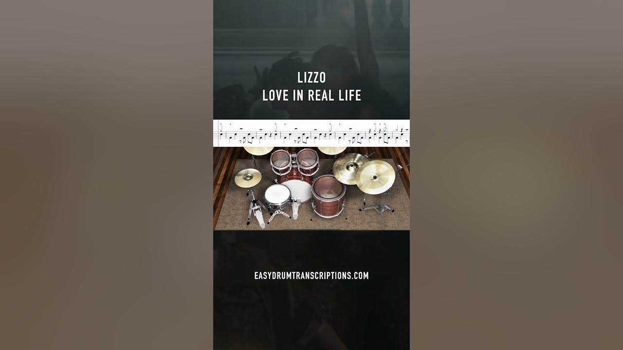 Lizzo - Love in Real Life #drums #drumming #drumsheetmusic