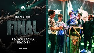 TEAM SPIRIT: PGL WALLACHIA SEASON 1. FINAL VLOG