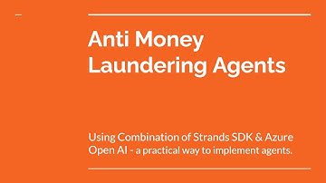 Agentic AI in Practice: Building Governed AI Agents with Azure OpenAI & Strands (AML Use Case)