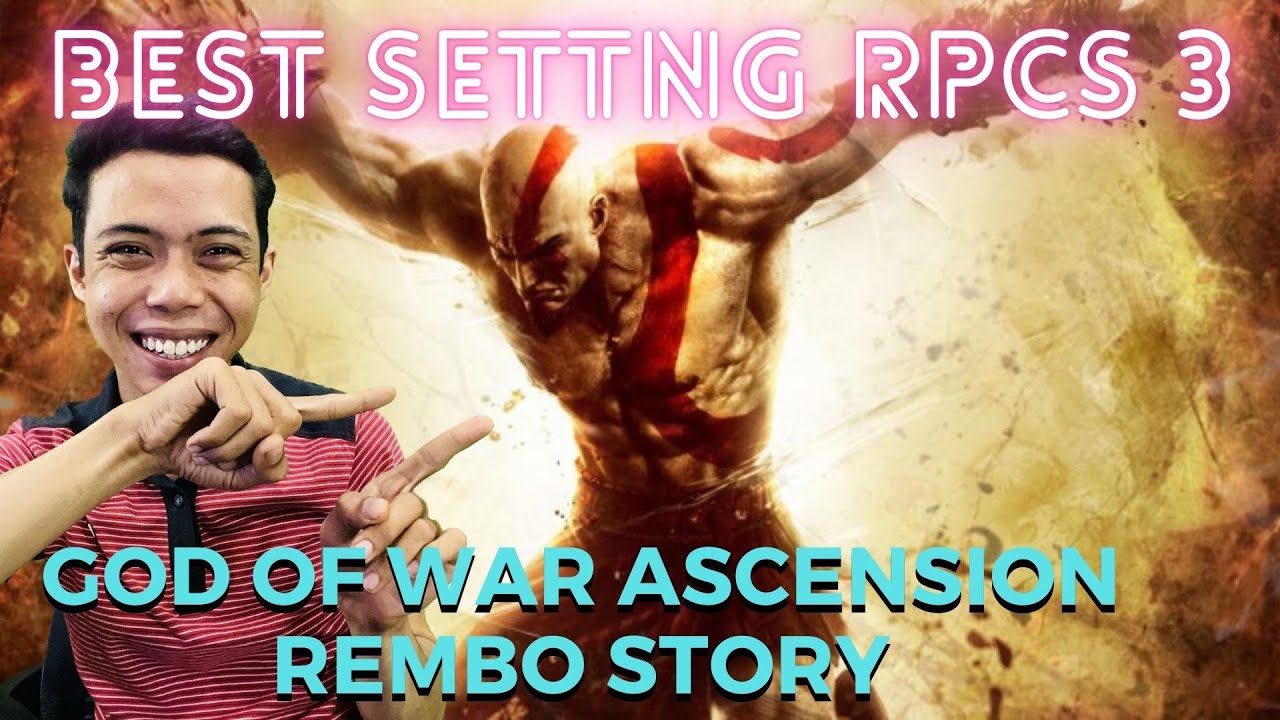 God of War Ascension Rpcs3 Best Setting NO CRASH RTX 3050 + Ryzen