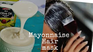 This 3-Ingredient, Old School Hair Mask Is a Dry Hair Hero/The Benefits of a Mayonnaise Hair Mask