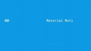 Material Design Motion