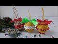 DIY Новогодние шары из джутового шпагата своими руками!