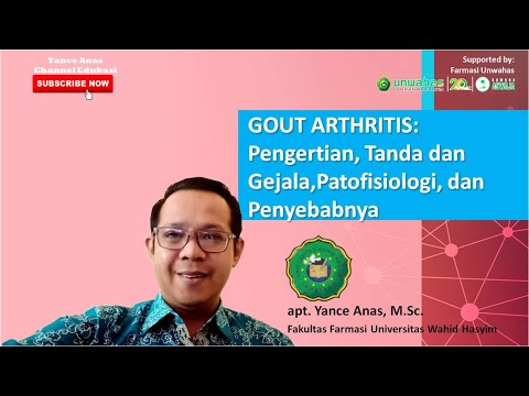 Gout Arthritis, Tanda dan Gejala, Patofisiologi dan Penyebabnya-Materi Kuliah Farmakoterapi