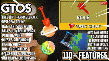 New Growtopia Private Server 2021 | GTOS + Best Server Like Real GT & 80+ Custom Items | JOIN ! ! !