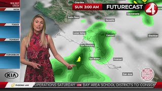 First fall storm to hit the Bay Area this weekend