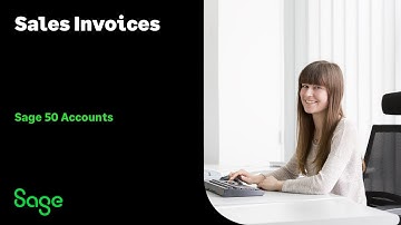 Sage 50 Accounts (UK) - Sales Invoices
