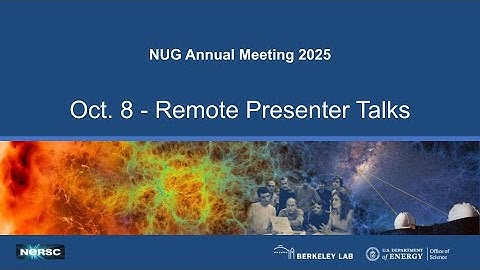 Day 1 - Remote Presenter Talks