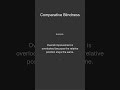 Comparative Blindness