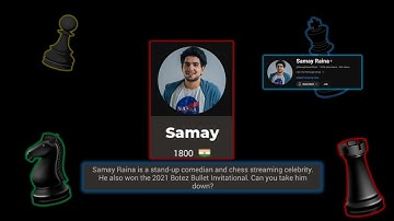 HOW TO BEAT SAMAY RAINA BOT | HOW TO BEAT SMAY IN CHESS.COM | I BEAT SMAY RAINA BOT IN CHESS.COM
