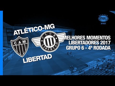 Melhores Momentos - Atlético-MG 2 x 0 Libertad - Libertadores - 26/04/2017