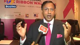 Usha Lakshmi Breast Cancer Foundation Organizes Pink Ribbon Walk In Hyderabad