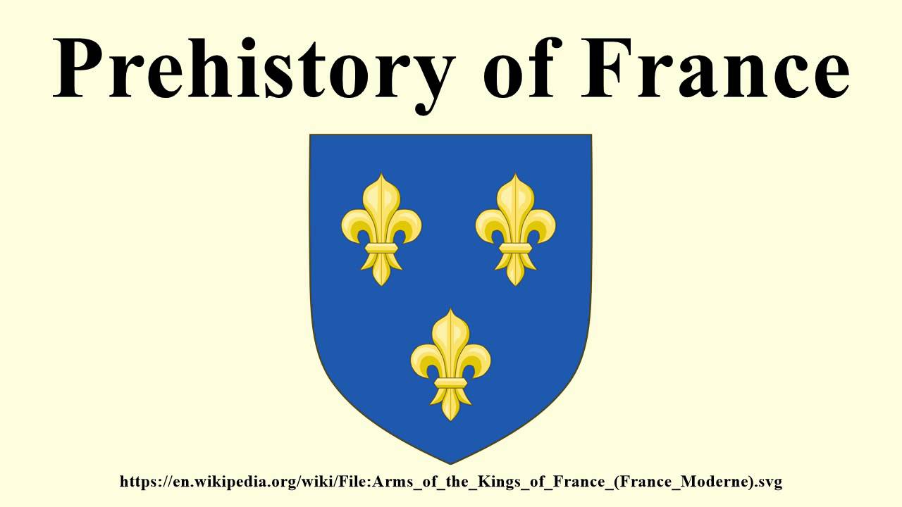 Prehistory of France