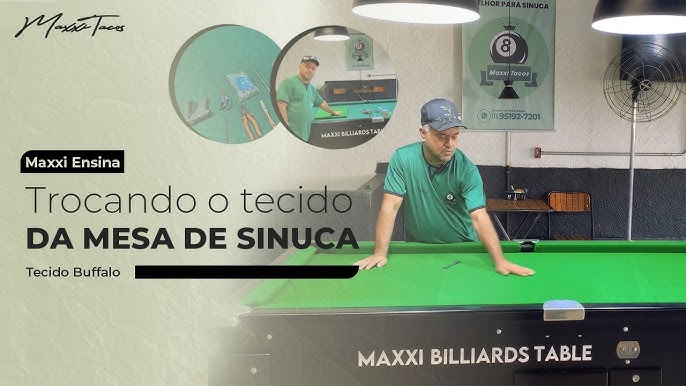 Mesa de Sinuca Oficial Diamante – Loja DF Sinuca