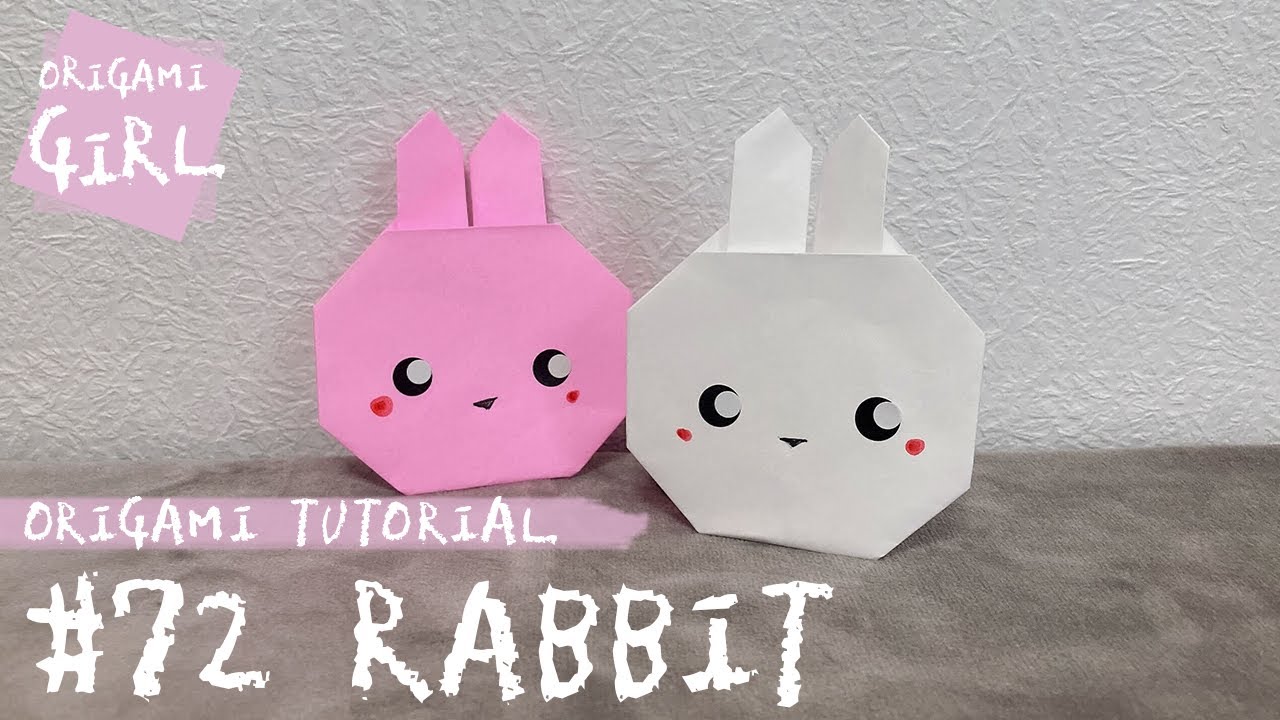 Origami #72 - How To Make a Pretty Rabbit - YouTube