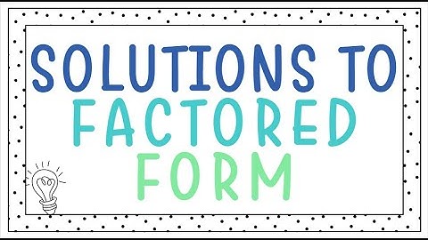 Converting Quadratics from Standard Form to Factored Form | Step-by-Step Guide