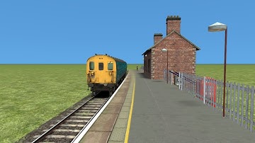 Train Simulator Route Building: A Simple station