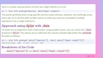 Mastering dplyr: Ordering Multiple Columns with Mixed Ascending and Descending Orders