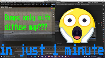 How to add bump without normal map | node tutorial in blender eevee
