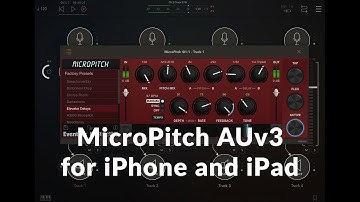 Eventide MicroPitch for iPhone / iPad AUv3 plugin in the App Store