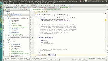 Android Kotlin Tutorial #069 - Class Interfaces - Implement