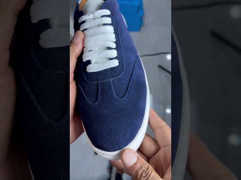 Watch Zorva Meridian - Suede Sneaker | Navy video