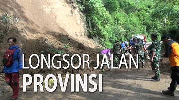 NET JATENG - LONGSOR JALAN PROVINSI